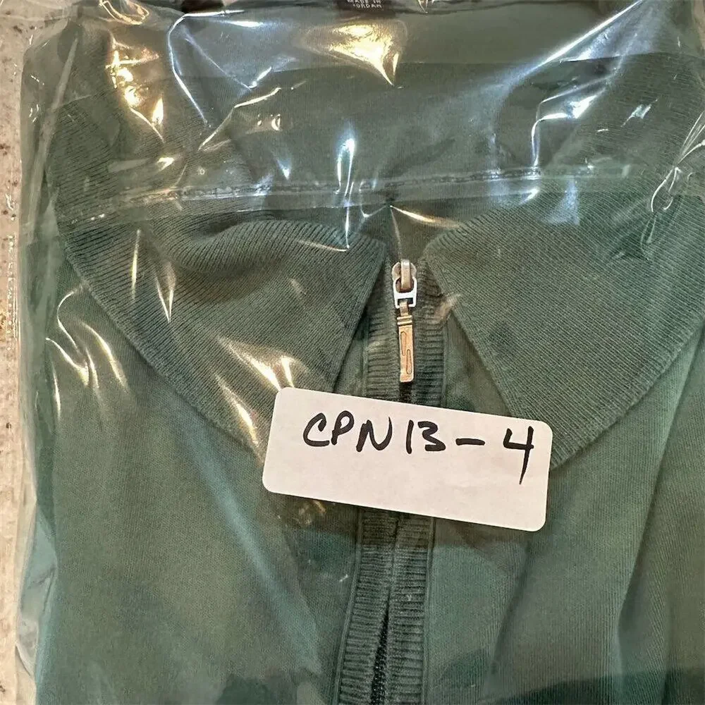 Cezani Men's 2XL Moss Green‎ 1/4 Zip Supima Cotton long sleeve henley 1/4 zip - Picture 11 of 11